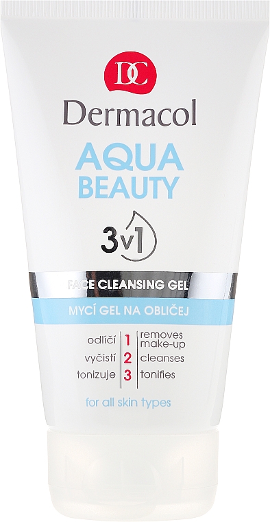 Gesichtsreinigungsgel - Dermacol Aqua Beauty 3v1 Face Cleansing Gel