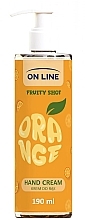 Handcreme Orange - On Line Fruity Shot Hand Cream — Bild N1