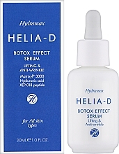 Gesichtsserum mit Botox-Effekt - Helia-D Hydramax Botox Effect Serum — Bild N2