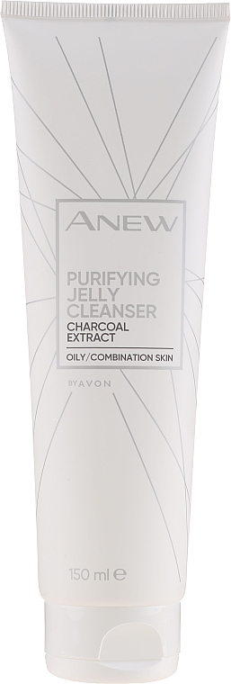 Reinigungsgelee für das Gesicht mit Aktivkohle - Avon Anew Purifying Jelly Cleanser With Charcoal Extract — Bild N1