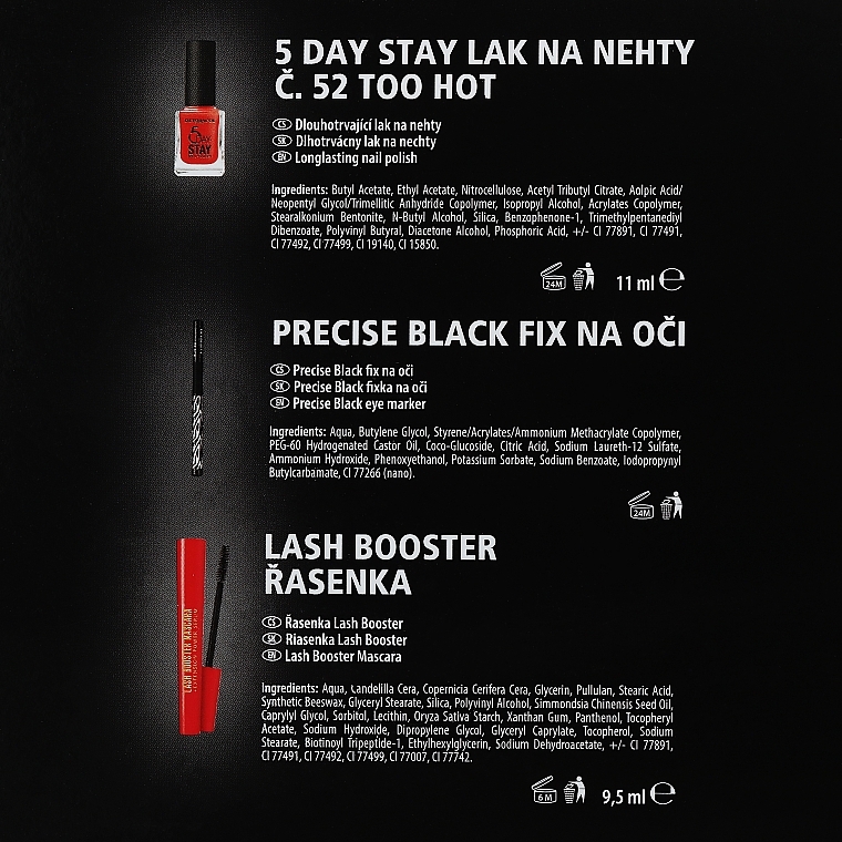 Dermacol Lash Booster - Make-up Set — Bild N4