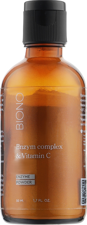 Enzym-Gesichtspuder mit Vitamin C - Biono Enzym Complex & Vitamin C Enzyme Powder — Bild N1
