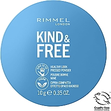 Gesichtspuder - Rimmel Kind and Free Pressed Powder — Bild N2