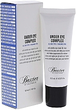 Düfte, Parfümerie und Kosmetik Augenkonturcreme gegen Falten für Männer - Baxter of California Under Eye Complex