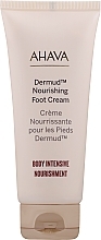 Düfte, Parfümerie und Kosmetik Intensive Fußcreme für trockene und empfindliche Haut mit Schlamm aus dem Toten Meer - Ahava Leave-on Deadsea Mud Foot Cream Dry/Sensitive Skin Relief