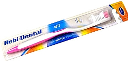 Düfte, Parfümerie und Kosmetik Zahnbürste weich Rebi-Dental M46 weiß-violett - Mattes