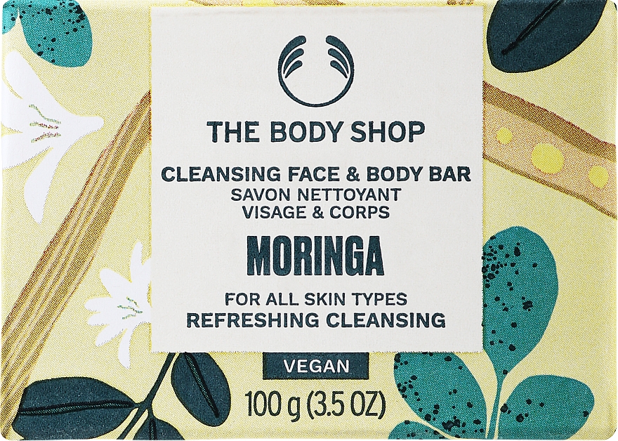 Seife mit Moringaöl - The Body Shop Moringa Oil Soap — Bild N1
