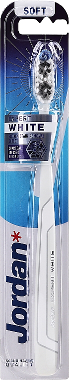 Zahnbürste weich weiß - Jordan Expert White Soft — Bild N1