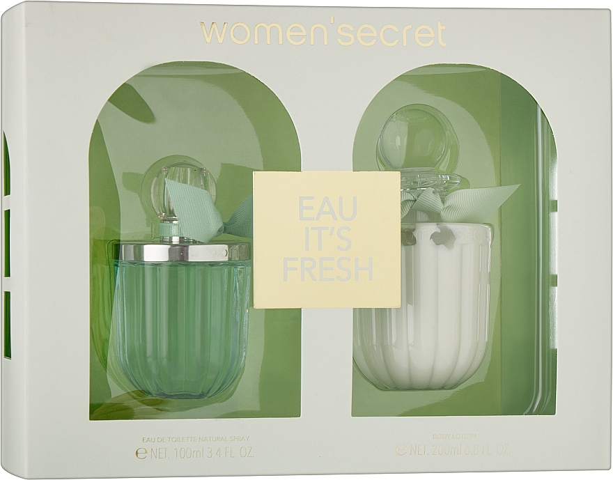 Women Secret Eau It's Fresh - Duftset (Eau de Toilette 100ml + Körperlotion 200ml) — Bild N1