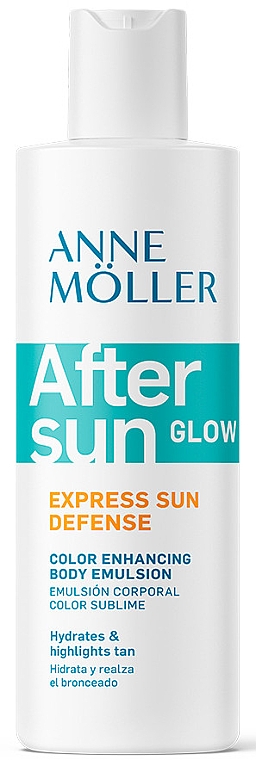 Bräunungsemulsion - Anne Moller After Sun Glow Express Sun Defense — Bild N1