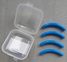 Ersatzgummipads für Wimpernzange blau - Deni Carte — Bild N1