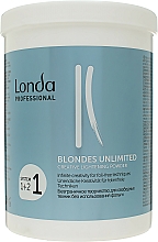 Düfte, Parfümerie und Kosmetik Aufhellungspulver für folienfreie Anwendungen - Londa Professional Blondes Unlimited Creative Lightening Powder