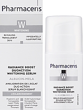 Intensiv aufhellendes Gesichtsserum - Pharmaceris W Radiance Boost Duoaction Whitening Serum  — Bild N1