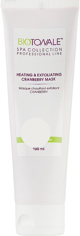 Selbsterwärmende Peelingmaske mit Preiselbeeren - Biotonale Heating & Exfoliating Cranberry Mask — Bild N3