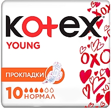 Düfte, Parfümerie und Kosmetik Damenbinden 10 St. - Kotex Young Ultra Normal