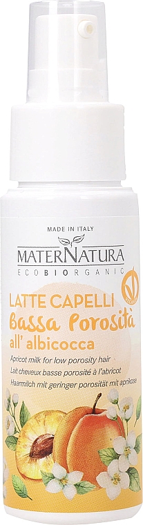 Haarspülung ohnen Auswaschen - MaterNatura Leave-in Conditioner With Apricot — Bild N1