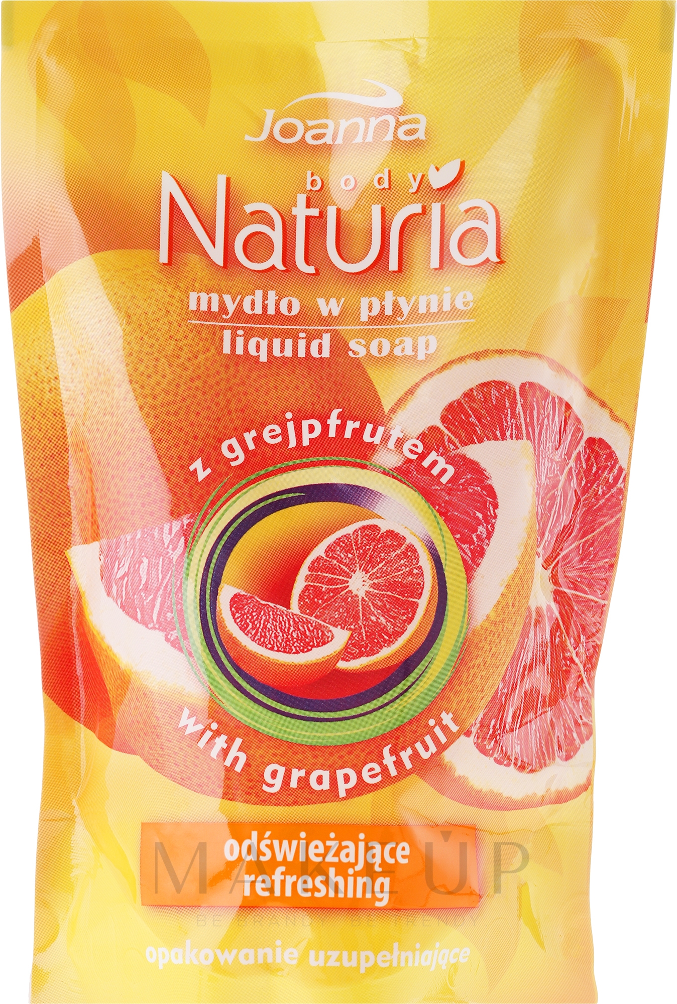 Flüssige Handseife mit Grapefruit - Joanna Naturia Body Grapefruit Liquid Soap (Nachfüller) — Foto 300 ml
