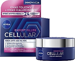 Anti-Aging Nachtcreme - NIVEA Cellular Anti-Age Skin Rejuvenation Night Cream — Bild N2