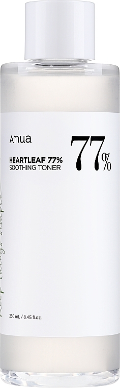 Beruhigendes Gesichtswasser - Anua Heartleaf 77% Soothing Toner  — Bild N1