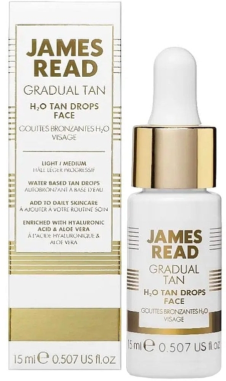 Autobronzing-Tropfen für das Gesicht - James Read Gradual Tan H2O Tan Drops Face (Mini) — Bild N1