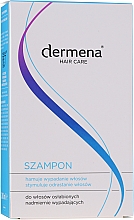 Düfte, Parfümerie und Kosmetik Stimulierendes Shampoo gegen Haarausfall und zum Wachstum - Dermena Hair Care Shampoo