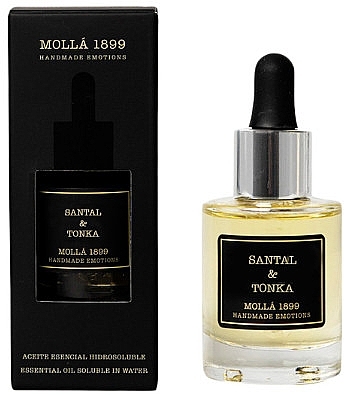 Cereria Molla Santal & Tonka Essential Oil Soluble In Water  - Ätherisches Öl  — Bild N1