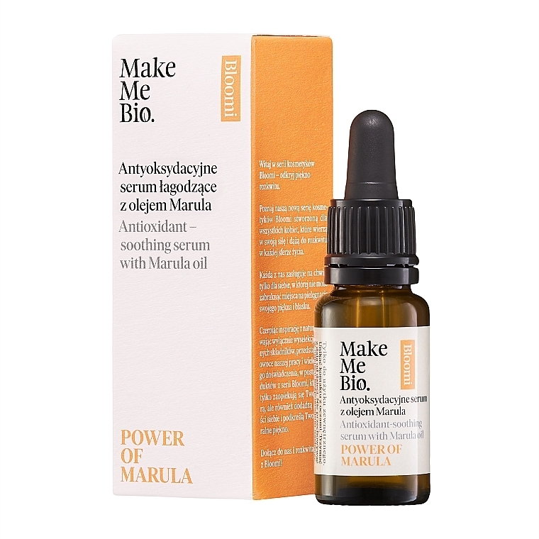 Antioxidatives und beruhigendes Serum mit Marulaöl - Make Me Bio Power of Marula — Bild N1