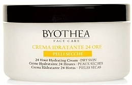 Düfte, Parfümerie und Kosmetik Feuchtigkeitsspendende Gesichtscreme für trockene Haut - Byothea Moisturizer 24 Hours For Dry Skin