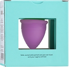 Düfte, Parfümerie und Kosmetik Menstruationstasse Modell 2 lila - Lunette Reusable Menstrual Cup Purple Model 2