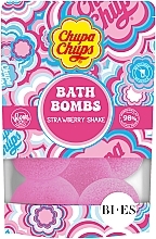 Badebombe - Bi-es Chupa Chups Bath Bombs Strawberry Shake — Bild N1