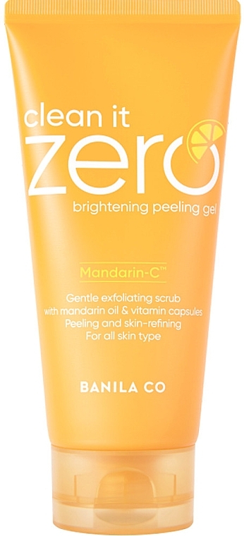 Peelinggel für das Gesicht - Banila Co Clean It Zero Mandarin-C Brightening Peeling Gel  — Bild N1