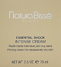 Intensiv straffende Gesichtscreme für trockene Haut - Natura Bisse Essential Shock Intense Cream — Bild N4