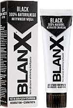 Düfte, Parfümerie und Kosmetik Aufhellende Zahnpasta mit Aktivkohle - Blanx Black