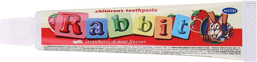 Mundpflegeset - Mattes Rabbit Children (Zahnpasta 80g + Zahnbürste)