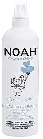 Entwirrendes Haarspülung-Spray für Kinder mit Milch und Zucker - Noah Kids Spray conditioner milk & sugar detangling — Bild N1