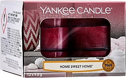 Teelichter Home Sweet Home - Yankee Candle Home Sweet Home Tea Light Candles — Bild N1