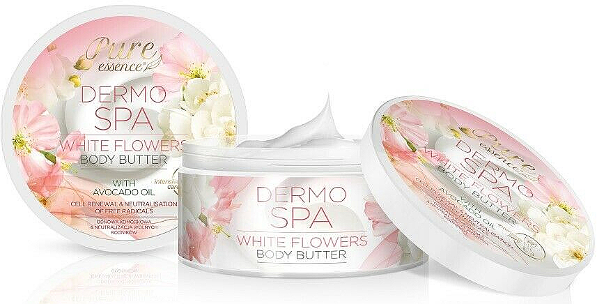 Körperbutter weiße Blumen - Revers Pure Essence Dermo Spa White Flowers Body Butter — Bild N1