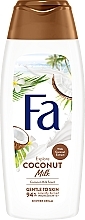 Pflegende und erfrischende Duschcreme mit Kokosmilch - Fa Coconut Milk — Bild N2