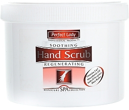 Düfte, Parfümerie und Kosmetik Regenerierendes und beruhigendes Handpeeling mit Sheabutter und Macadamiaöl - Perfect Lady Hand Scrub