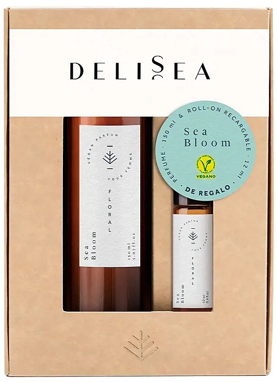 Delisea Sea Bloom - Duftset (Eau de Parfum 150ml + Eau de Parfum 12ml) — Bild N1