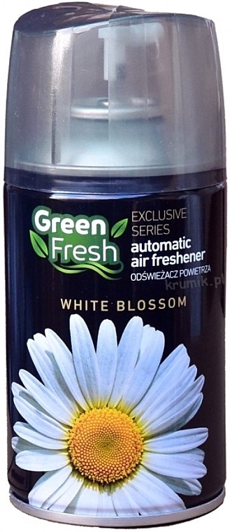 Nachfüllpackung für Aromadiffusor weiße Blume - Green Fresh Automatic Air Freshener White Blossom — Bild N1