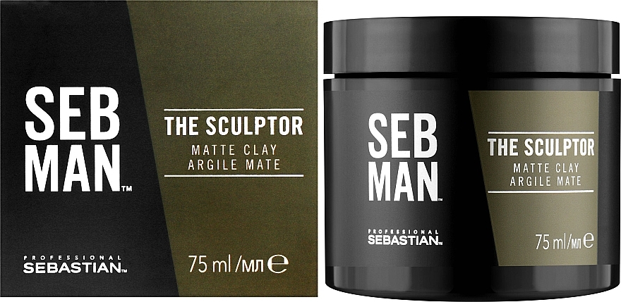 Matte Tonerde für das Haar - Sebastian Professional SEB MAN The Sculptor Matte Finish — Bild N6