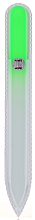 Düfte, Parfümerie und Kosmetik Glasnagelfeile 14 cm hellgrün - Blazek Glass Nail File
