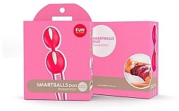 Vaginalkugeln rot-weiß - Fun Factory Smartballs Duo — Bild N2