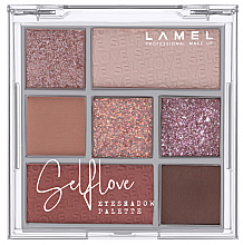 Düfte, Parfümerie und Kosmetik Lidschatten-Palette - LAMEL Make Up Selflove Eyeshadow Palette