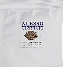 Düfte, Parfümerie und Kosmetik Peel-Off Gesichtsmaske mit Ghassoul-Ton - Alesso Professionnel Alginate Peel-Off Face Mask With Ghassoul For Oily Skin