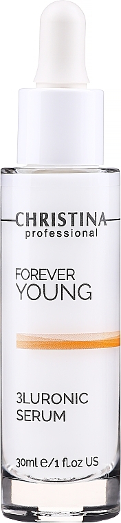 Feuchtigkeitsspendendes Anti-Falten Gesichtsserum mit Hyaluronsäure-Fraktionen - Christina Forever Young 3Luronic Serum — Bild N1