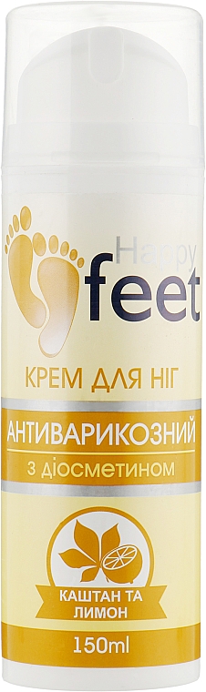 Fußcreme gegen Krampfadern mit Diosmin - Happy Feet — Bild N1