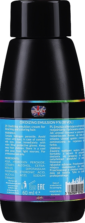 Entwicklerlotion 9% - Ronney Professional Oxidant Creme 9% — Bild N2