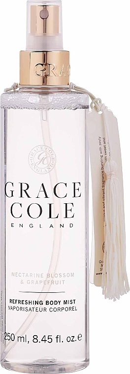 Erfrischender Körpernebel - Grace Cole Boutique Nectarine Blossom & Grapefruit Body Mist — Bild N1